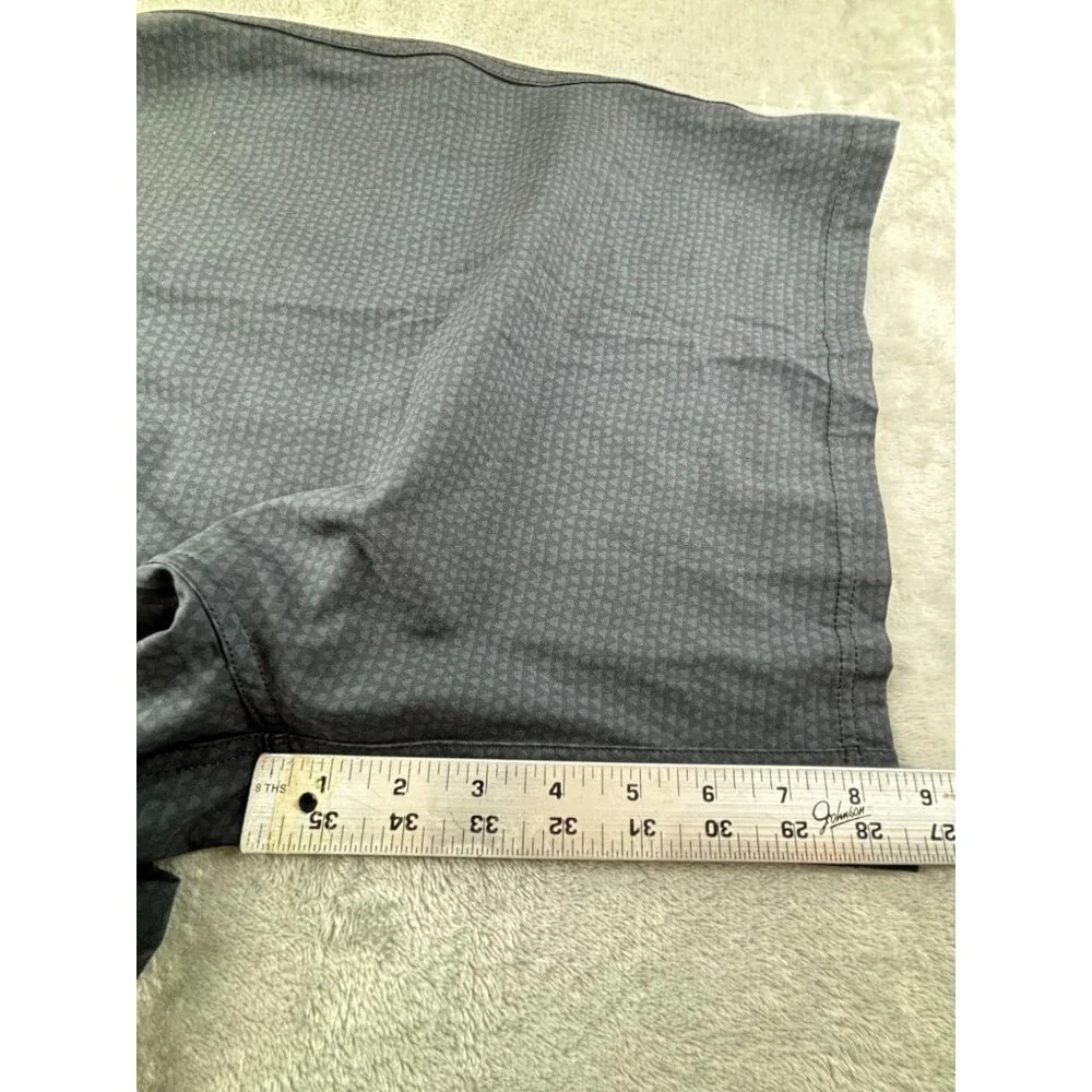 Maui Rippers Board Shorts Mens 14 Gray Quick-Dry Side Pocket Drawstring